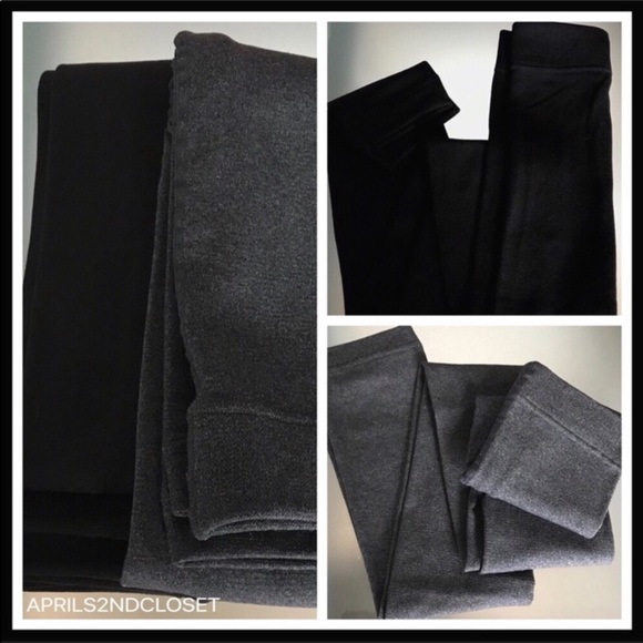 TIMBERLAND 2 FLEECE LINED LEGGINGS TIGHTS A2C - Picture 6 of 16